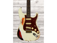 Fender Custom Shop Time Machine Collection 63 Strat Super Heavy Relic Chocolate 3-Color-Sunburst Fender Custom Shop Time Machine Collection 63 Strat Super Heavy Relic Chocolate 3-Color-Sunburst